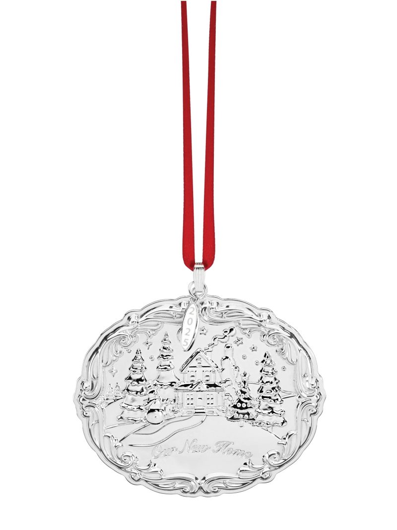 2025 Our New Home Sterling Silver Ornament